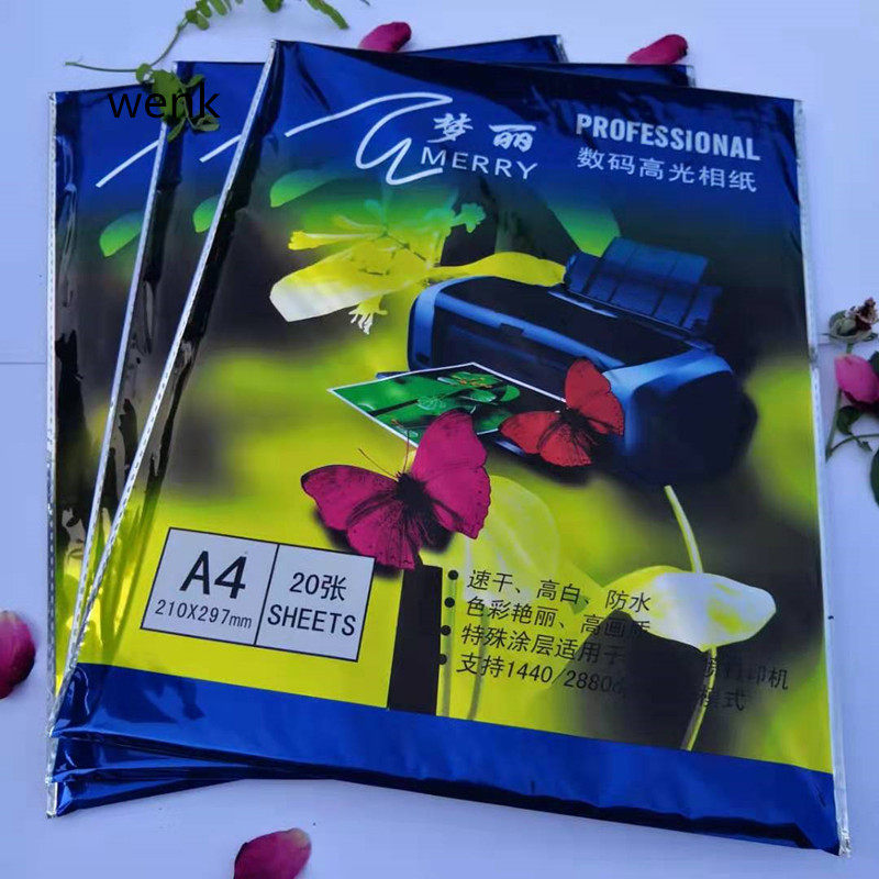 包邮梦丽相纸 A4数码相纸 230g/200g/180g高光相片纸照片纸