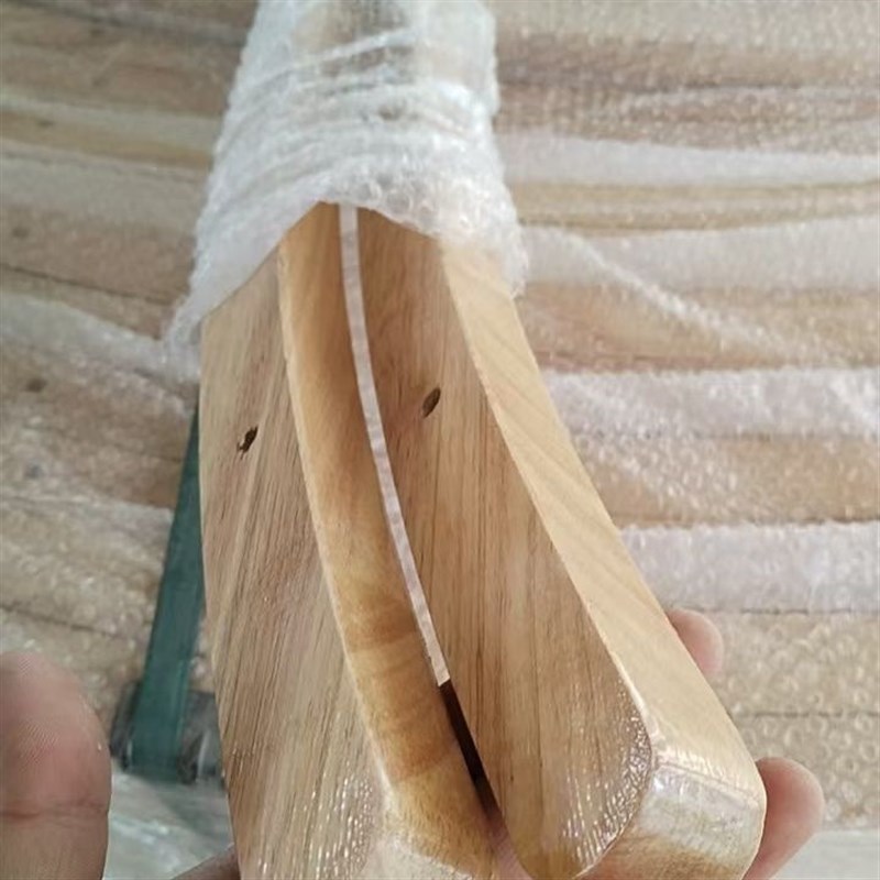 摇摇椅木腿腿拖弯木脚全实木弧木弯木脚弯木休闲椅实木脚90*4*2.6