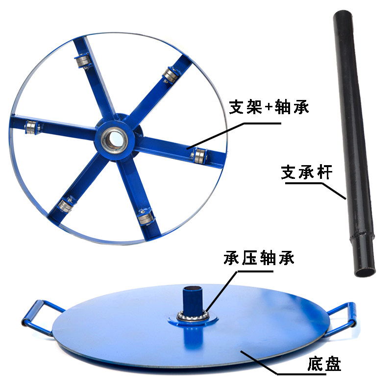 包邮电缆皮线光缆光纤网线钢绞线钢丝绳放线盘圆盘1到8吨放线盘架