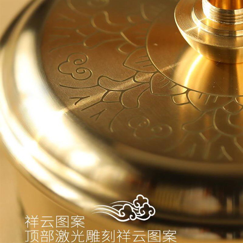 黄铜数控加工摆件电动款旋转转动桌面办公书房右挽狂澜语狮子缩微
