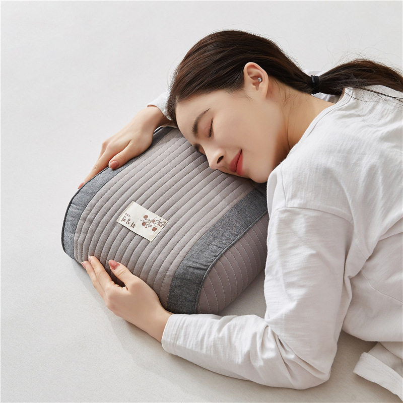 全纯荞麦皮壳枕头护颈椎助睡眠硬高枕芯老大成人男士整头枕芯家用