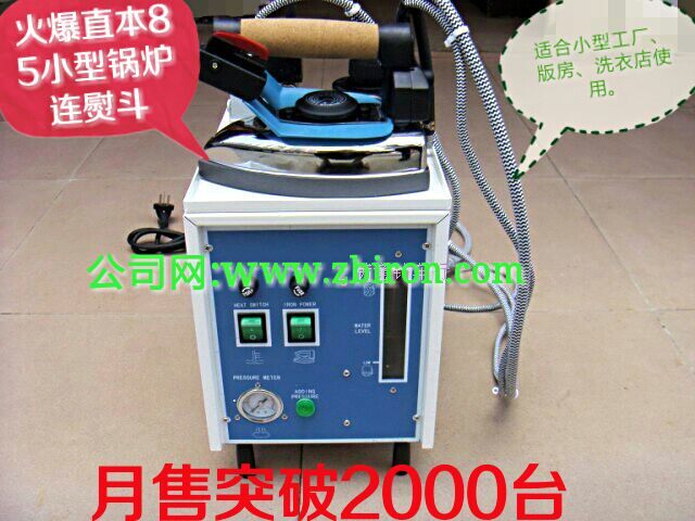 直本85小型电加热蒸汽锅炉熨斗 小型蒸汽锅炉连熨斗