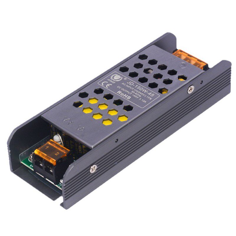 led灯带12v直流电源220v转12v24v48v驱动cob线性灯专用低压开关