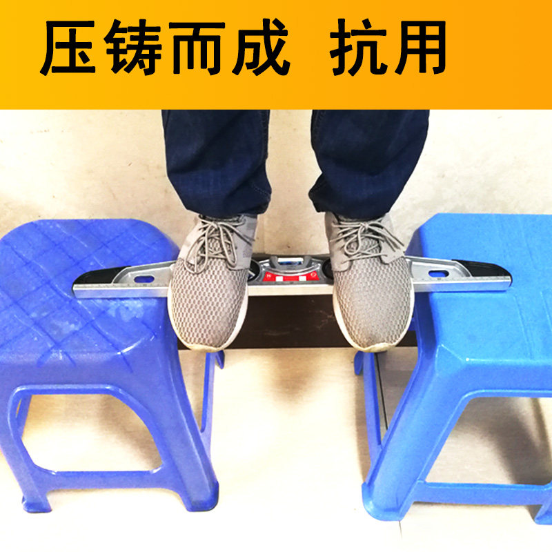 福冈可敲击水平尺迷你铝合金装修家用多功能平水尺仪操平衡尺工具