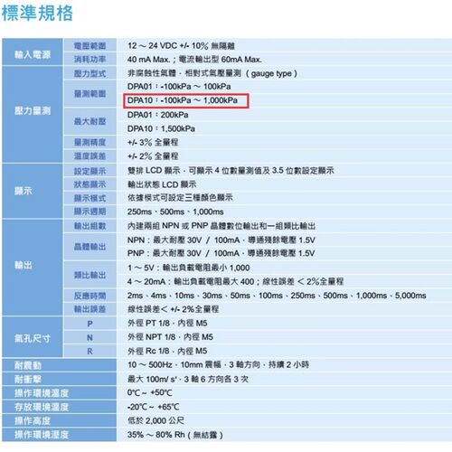 压力表压力开关数显压力传感器DPA01N-P/10M-P/P-P压力表正压