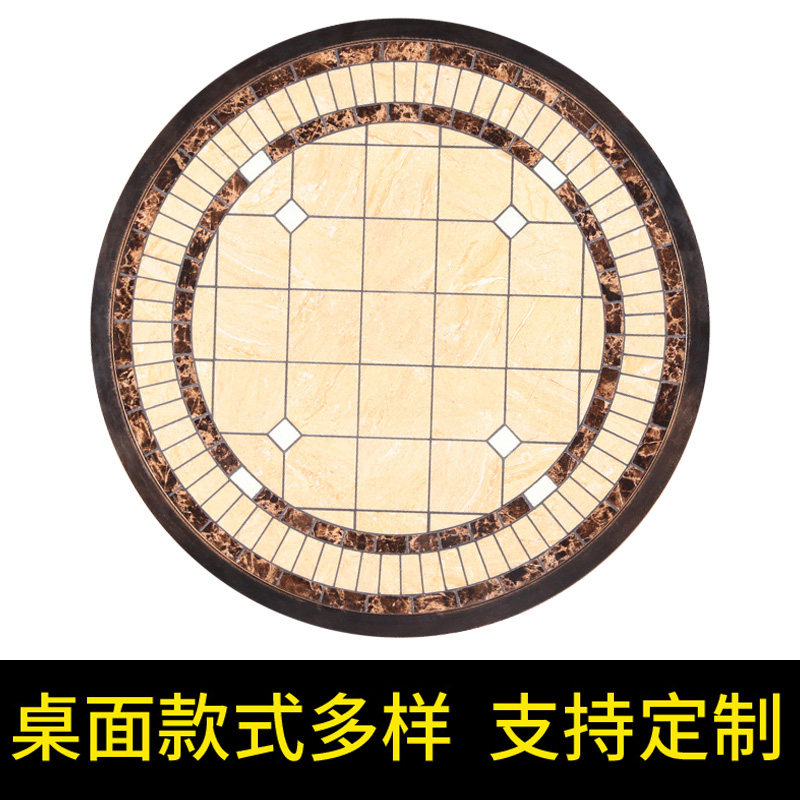 户外桌椅庭院阳台小桌椅铸铝欧式休闲露天阳台花园露台大理石桌子