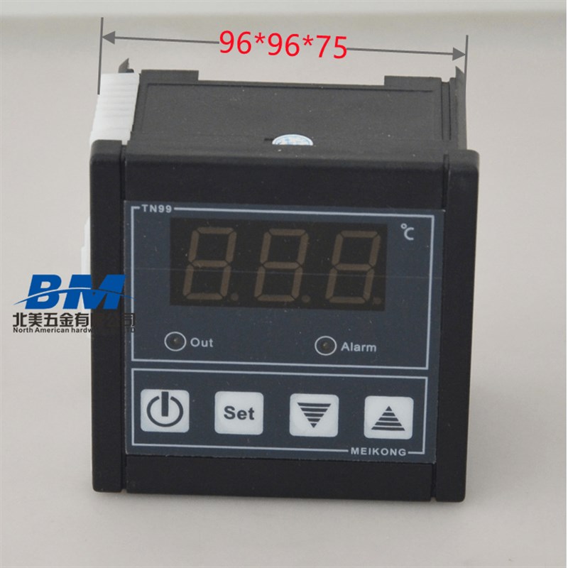 美控TN99D温度控制器 孵化温控仪 上下限温度控制仪表3KW温控表