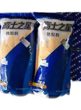 400克易批熟胶粉 熟胶粉批墙粉腻子粉高士之星熟胶粉 24包/箱