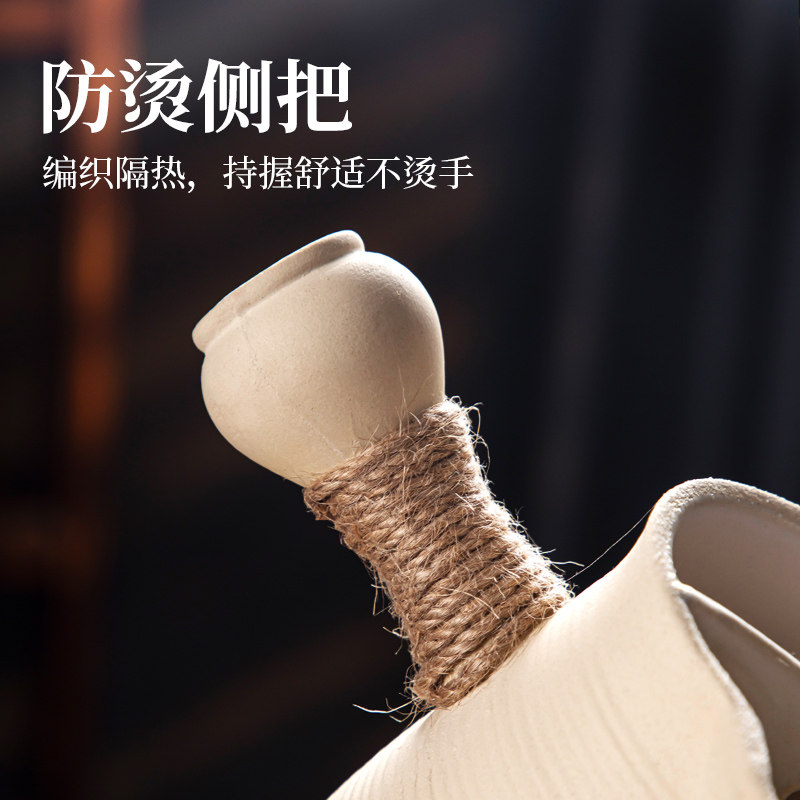 罐罐奶茶壶烤奶陶瓷茶壶泡茶家用煮茶壶单壶围炉煮茶烧水壶茶具