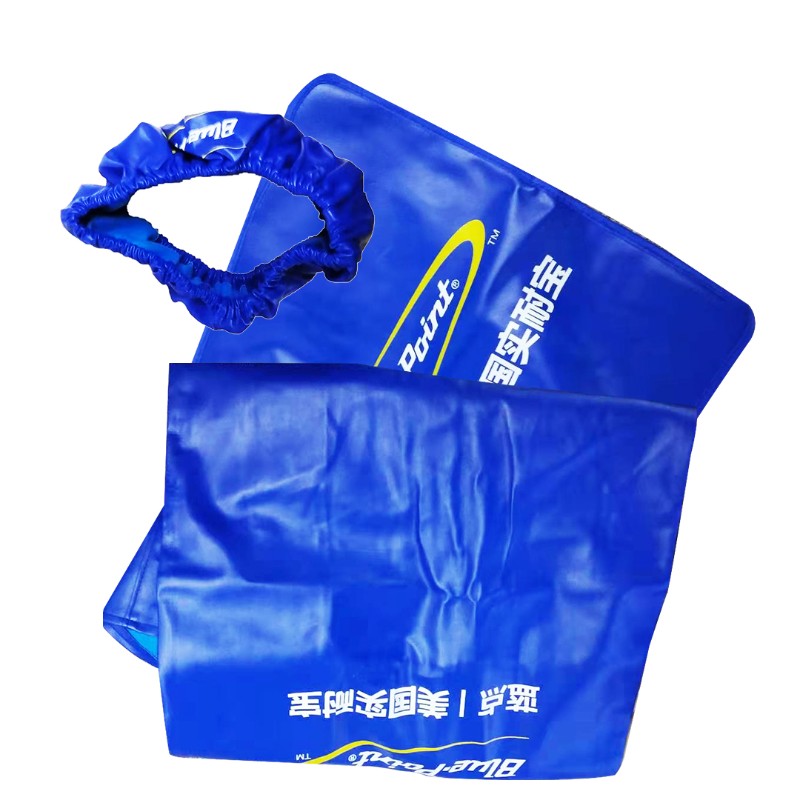叶子板保护罩蓝点汽车维修叶子板防护垫水洗皮三件套汽修保养皮革