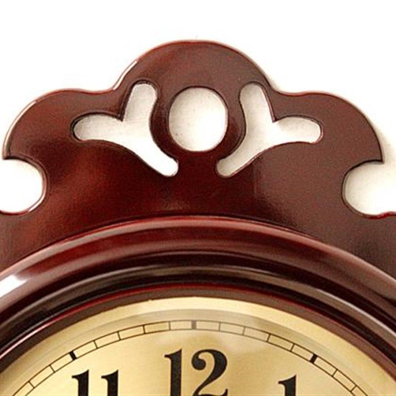 博古欧式挂钟豪华复古摆钟客厅实木大号时钟表墙钟壁钟摇摆钟包邮