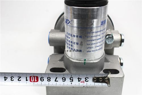 PL420油水分离器高压手油泵421柴油滤清器手动输油泵滤芯底座架子