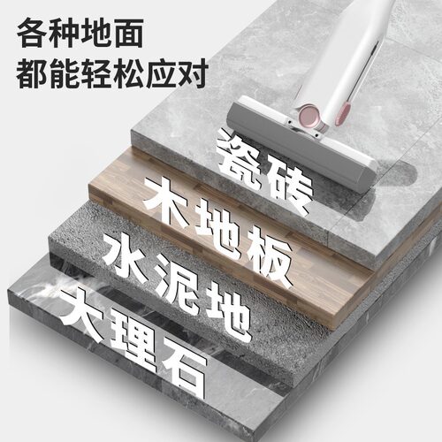 海绵吸水手持小拖把桌面迷你便携式免手洗胶棉厨房浴室洗手台清洁