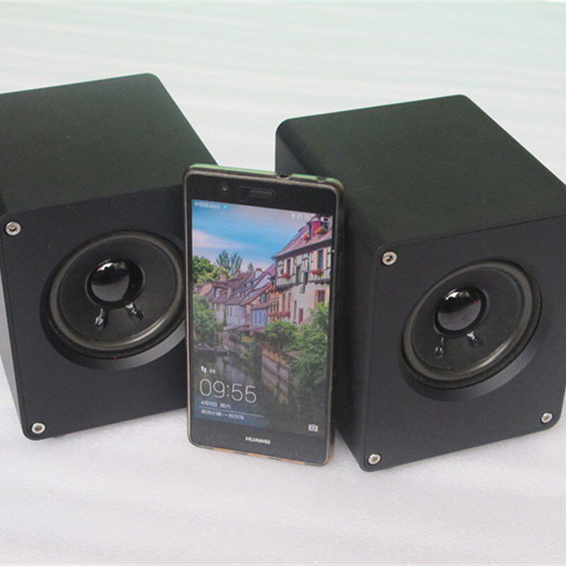 全铝外壳3寸 铝合金全频音箱 电脑音箱 HIFI音箱 A3