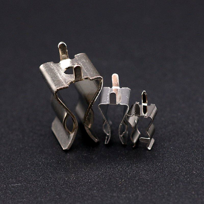 保险管夹 5*20 6*30 10*38MM 陶瓷管保险丝夹 PCB焊接座 加厚铜夹