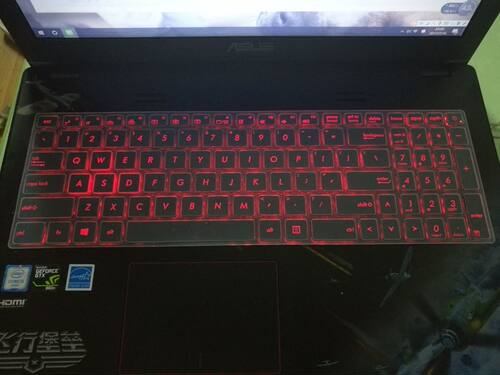 ASUS华硕飞行堡垒FX-PRO FX-PRO6700键盘膜15.6寸防尘垫套FL8000U