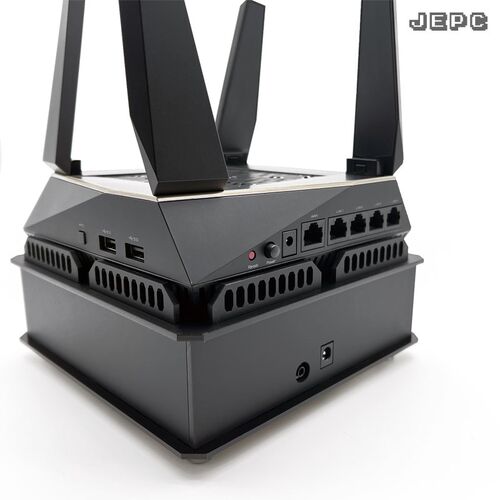 华硕RT-AX92U路由散热器温控静风扇调速wifi6路由器mesh底座