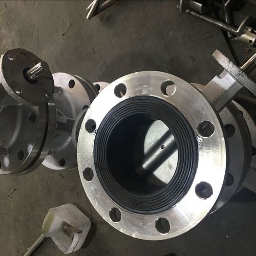 D341X-10P/304不锈钢法兰软密封蝶阀/三元乙丙橡胶/中线软密封蝶