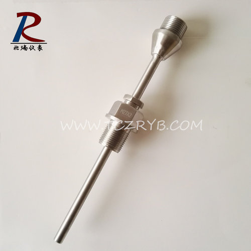 HOT新款304不锈钢活动卡套式温度套管PT100传感器保护套  温度-01