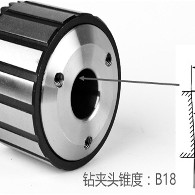 台钻金鹅钻夹头三孔1-16mm B18 SWJ-16,SWJ-20攻丝机夹头 ZS4120