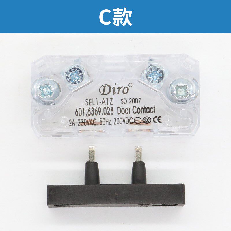 易升通力奥的斯门锁触点副付门锁SEL3 SEL1-A1Z DIRO电梯触点开关