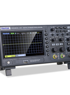 汉泰hantek示波器DSO2C10 2C15 2D10 2D15 双通道150M 信号发生器