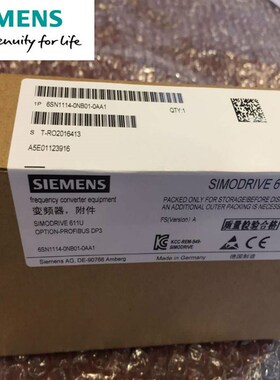 6SN1118-0DM31-0AA2SIMODRIVE 611 数字 高标准调节抽拉部件 2 轴