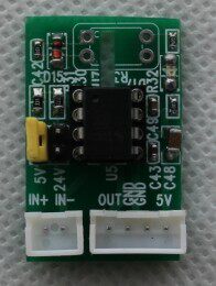 单路电平隔离转换模块 5V隔离5V.24V隔离转5V 高速光藕