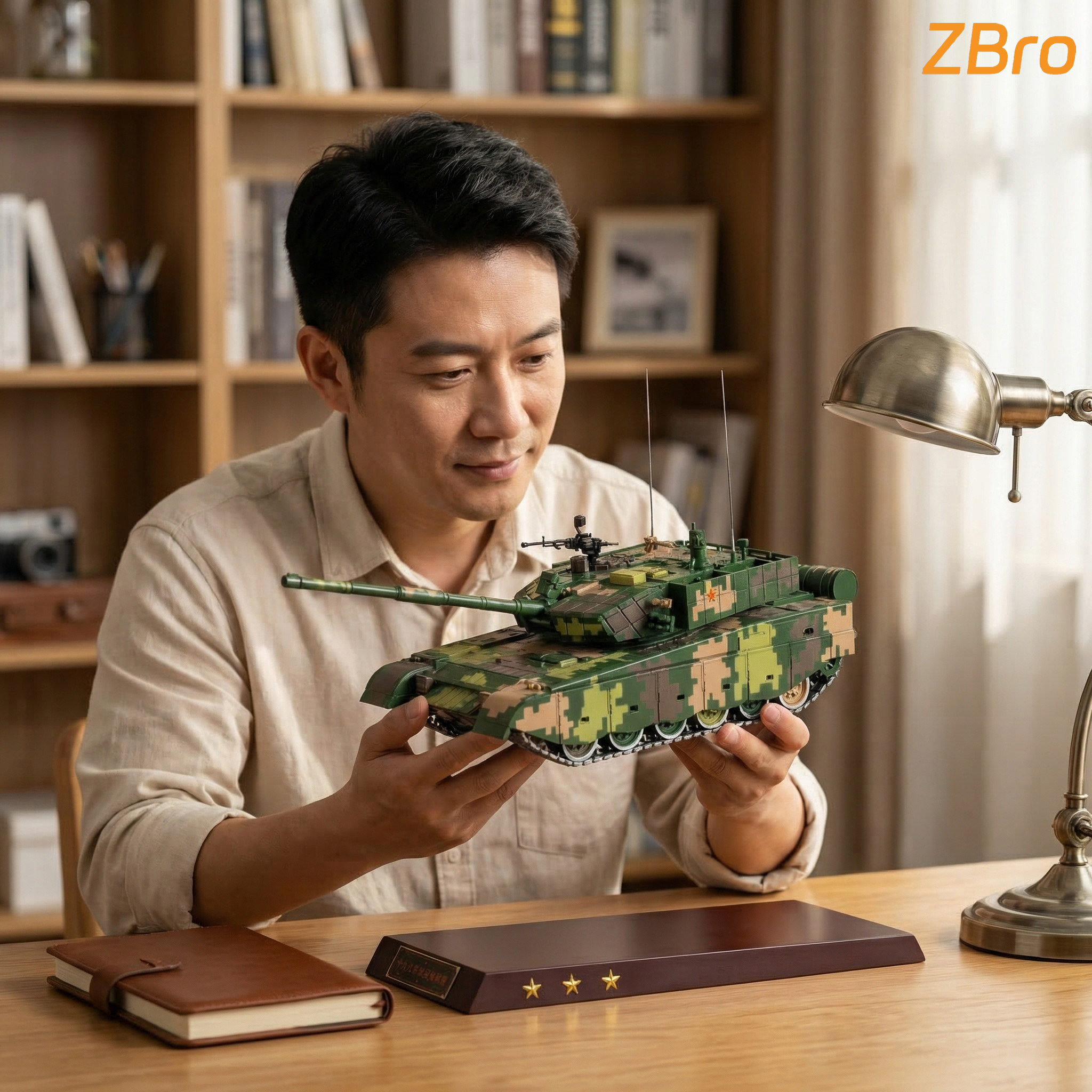 ZBRO99A主战坦克模型合金