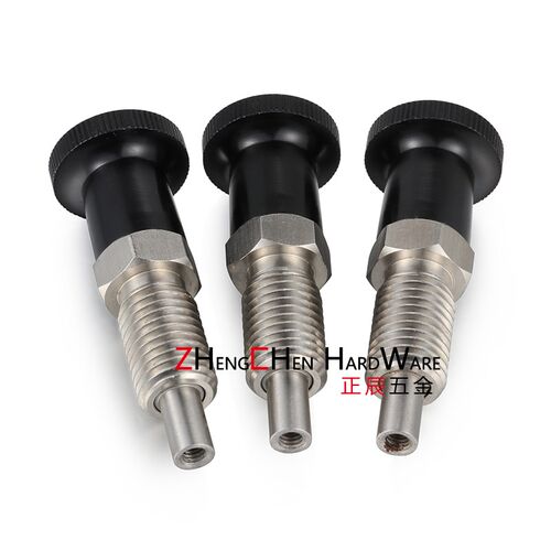 PXTAS/PXTNS不锈钢304内螺纹型复位旋钮柱塞分度弹簧 ZAT02/ZAT04