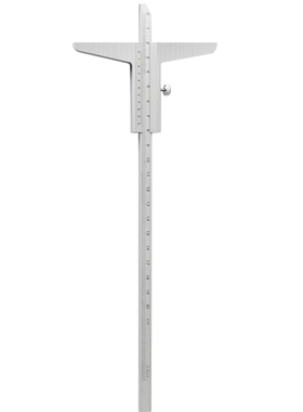 深度游标卡尺 高精度深度尺高度测量工具 0-150/0-200/0-300高度