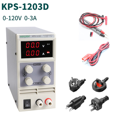 KPS-1203D直流稳压电源 实验室开关电源0-120V 0-3A 110V220V可调