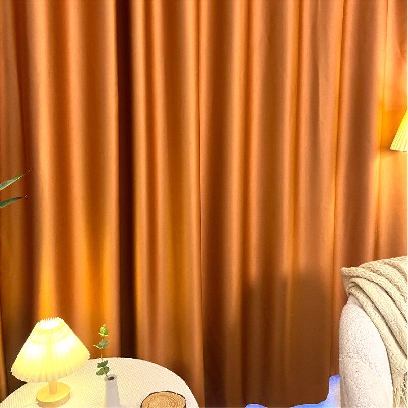 直播窗帘免打孔魔术贴主播背景布粘贴款网红女主播高级感遮光背景