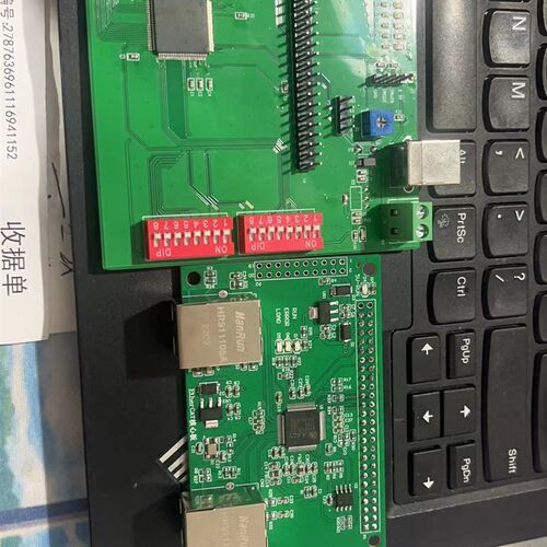 AX58100开发板 AX58100核心板 STM32103+AX58100 从站IO控制板