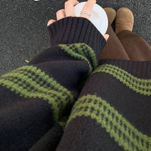 圆领套头毛衣女秋冬季2025新款慵懒高级感加厚内搭打底针织衫上