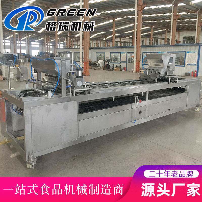 各种形状春卷饼机方形春卷皮机一机多用蛋饺皮自动成型机