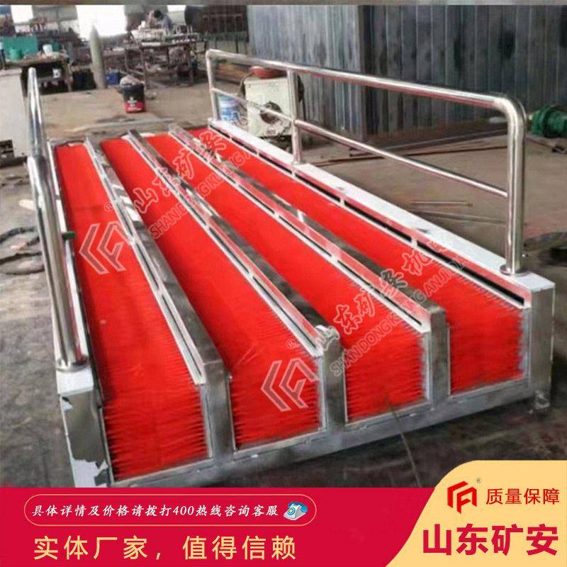 安装方便矿用刷靴机 占用空间小刷靴机 多种规格矿用刷靴机