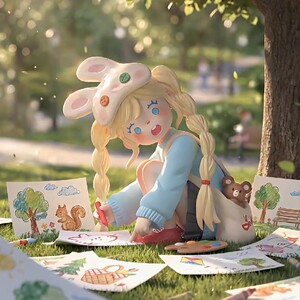 正品蜜啦少女Suki二代青春宣言系列盲盒潮玩桌面摆件女生礼物手办