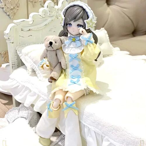 正版晚安大小姐淡雪深冬系列盲盒特六BJD可动人偶潮玩周边摆件礼