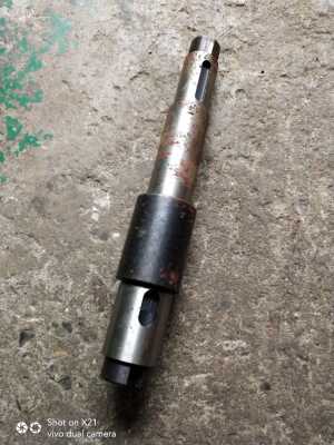 上海机床厂Y3150滚齿机配件21201皮带轮轴一轴总长283皮带轮外205