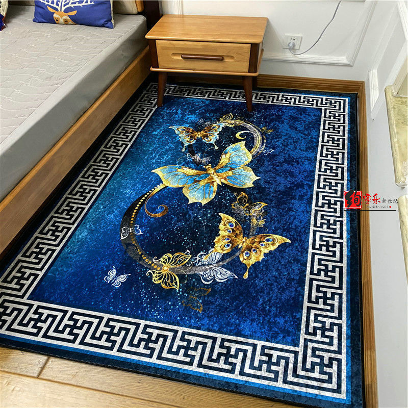 金钻绒客厅沙发茶几玄关飘窗卧室床边地毯门口进门阳台榻榻米地垫