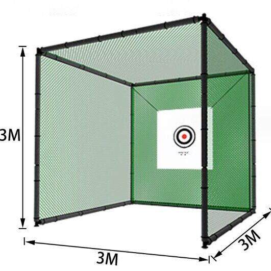 室内外运动3*3*3m尔夫打击笼网室外网球射球训练多功能便携户外