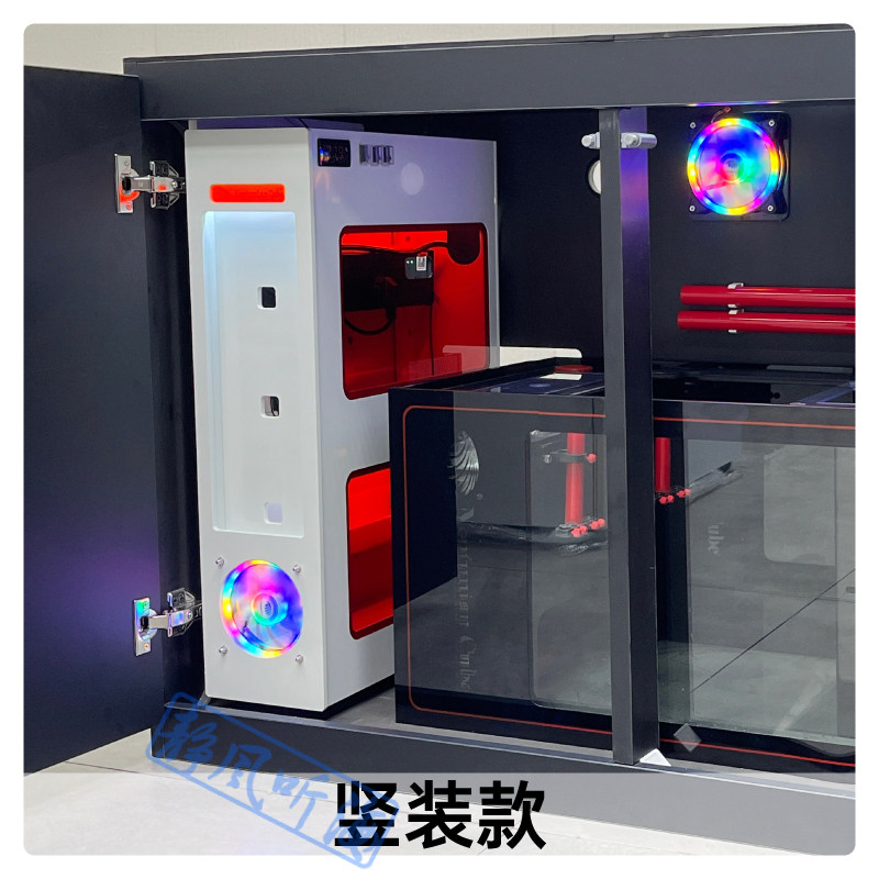 海魔方配电箱电器箱电控箱温度显示排风扇漏电保护插排美观多功能