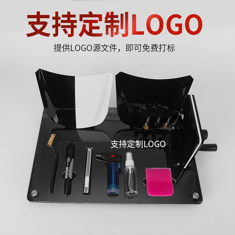 汽车隐形车衣测试工具小机盖模型冲击碎石机测试仪展示架体验道具