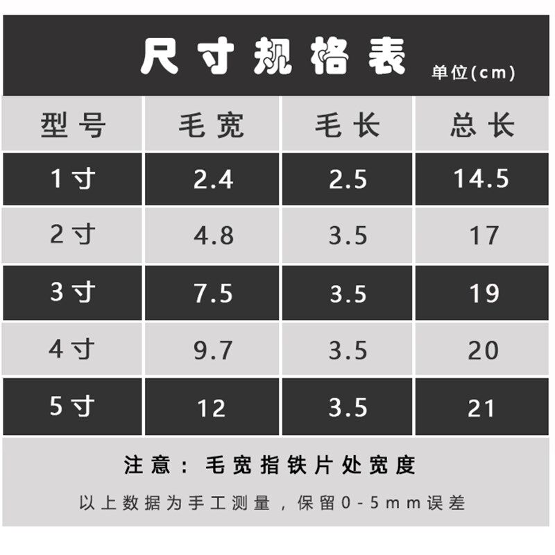 一捆价纯羊毛刷耐高温 不掉毛软毛酱刷子烧烤刷油漆刷子2/3/4/5寸