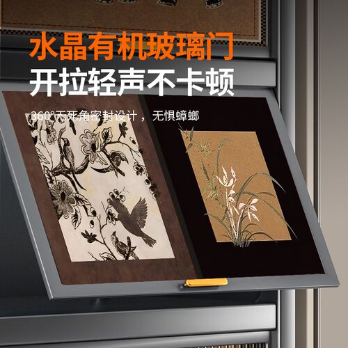 厨房置物架新款落地多层靠墙一体式收纳柜多功能带门可移动储物柜