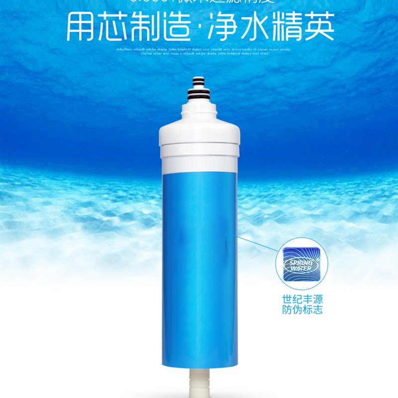 世纪丰源饮水机快接式滤芯ro反渗透膜纯水机活性碳10寸PP棉
