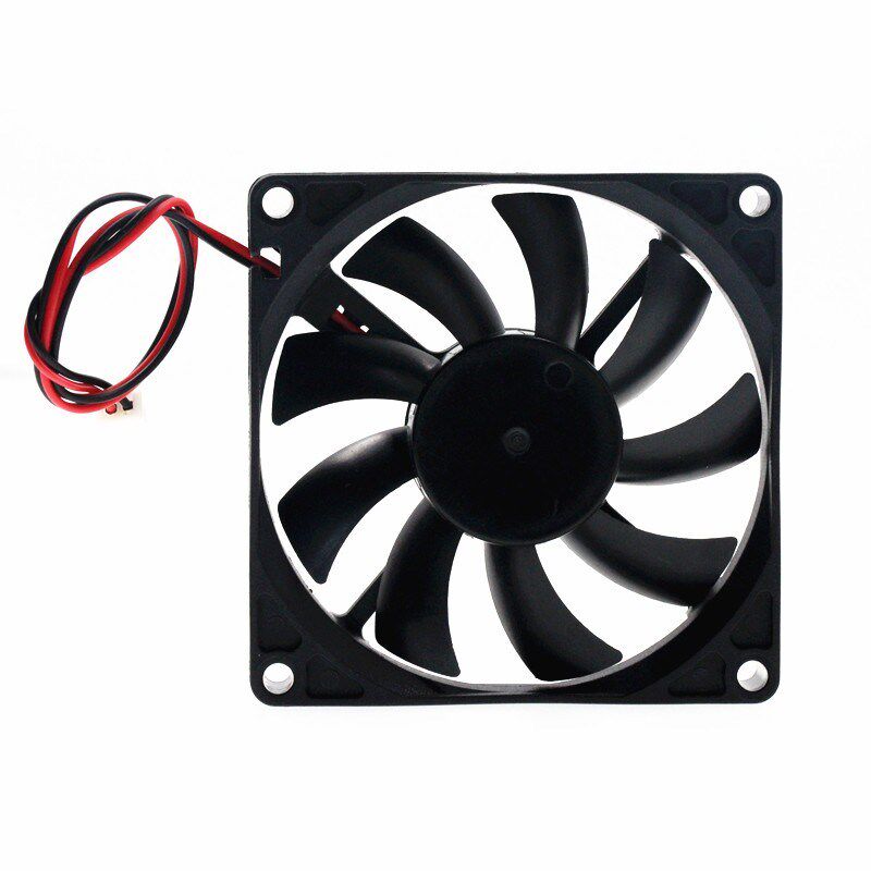 8015 12V 24V 5V 8厘米 USB插头机顶盒路由器 电脑静音散热小风扇
