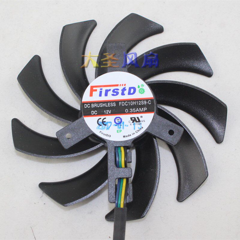 蓝宝石R7/R9 270/280/280X/285/290 显卡双风扇 FDC10H12S9-C