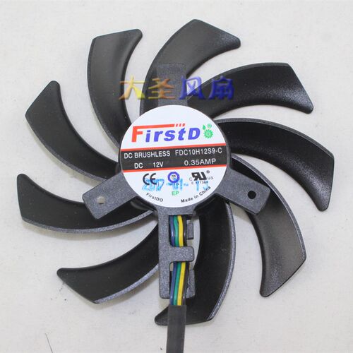 蓝宝石R7/R9 270/280/280X/285/290 显卡双风扇 FDC10H12S9-C